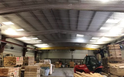 Pose de filets de sécurité dans le Grand-Est : application dans le secteur agroalimentaire